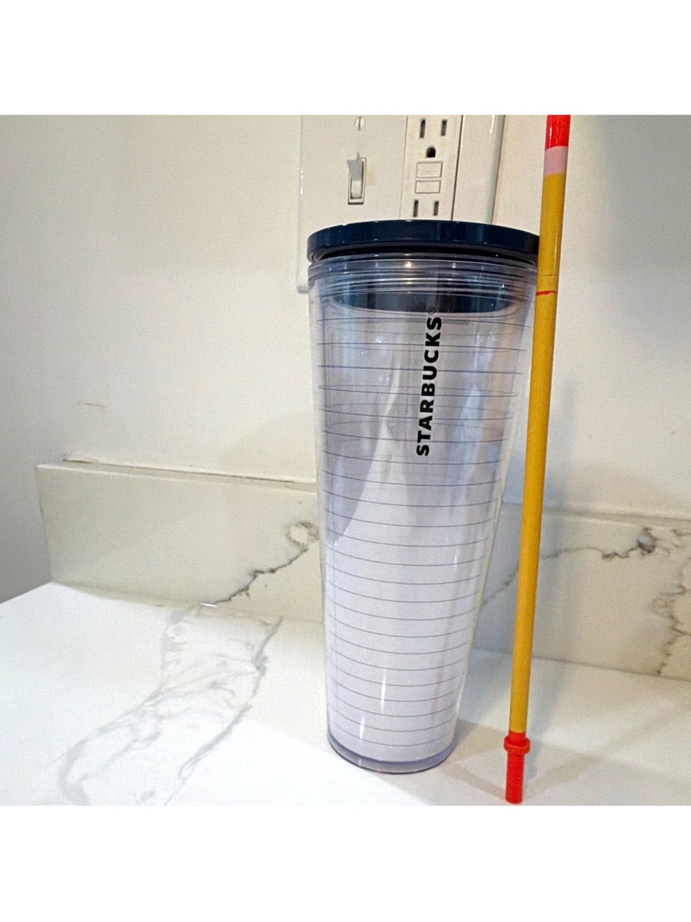 Starbucks Pencil Tumbler with lid teacher student school